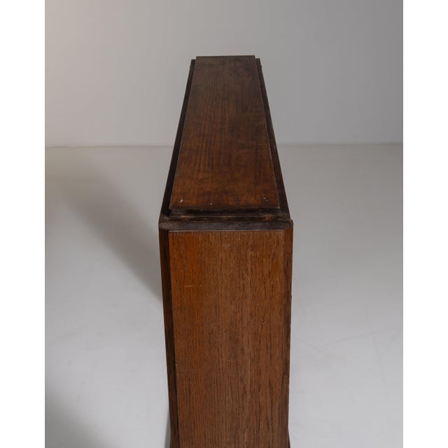1920s France Art Deco White Wood Coat Rack For Sale - Image 14 of 15