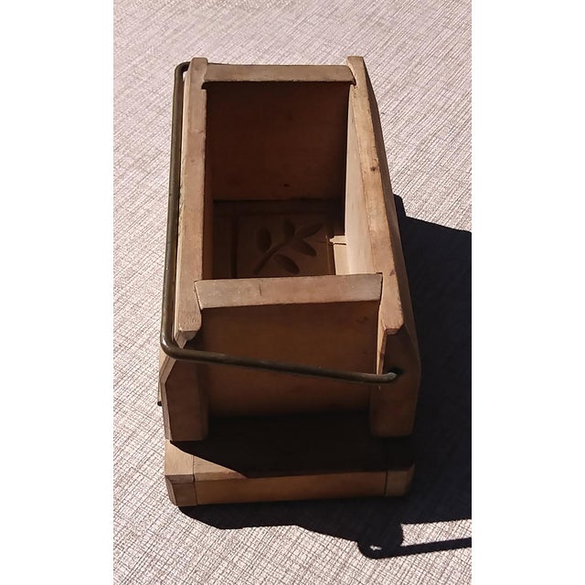 18th Century Wood Butter Mold For Sale - Image 4 of 4