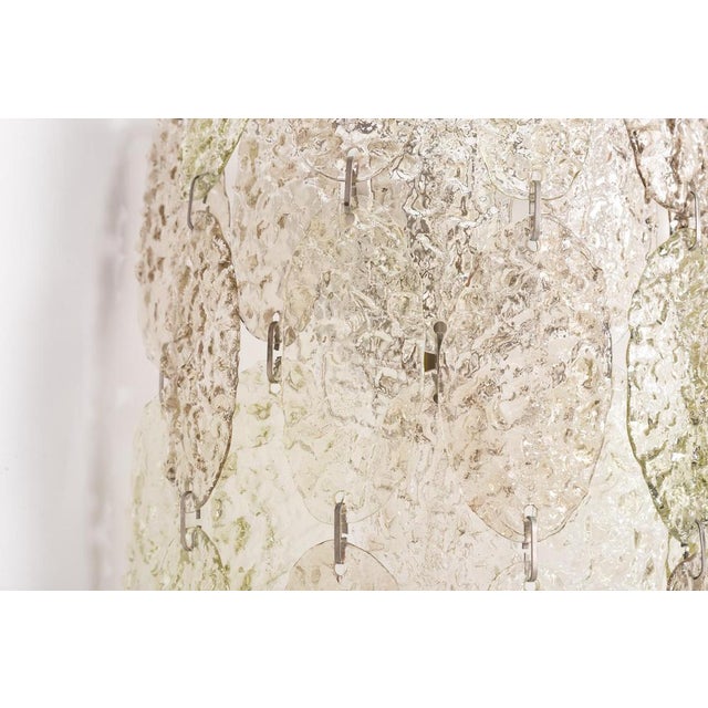 Large Murano Glass Torcello Sconce from Vistosi For Sale - Image 4 of 9