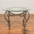 A contemporary bronze dining table or center table base in the manner of Maison Jansen, with nautical rope theme, tassels...