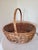 Wood Large & Medium European Market Baskets, Vintage For Sale - Image 7 of 12