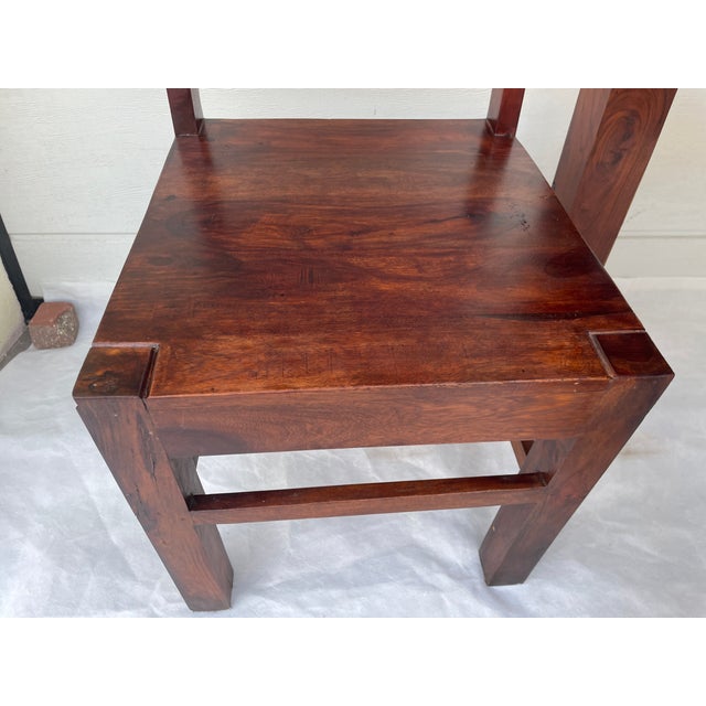 Modernist Table and Chairs in Rosewood, 1970s, Set of 6 For Sale - Image 16 of 18