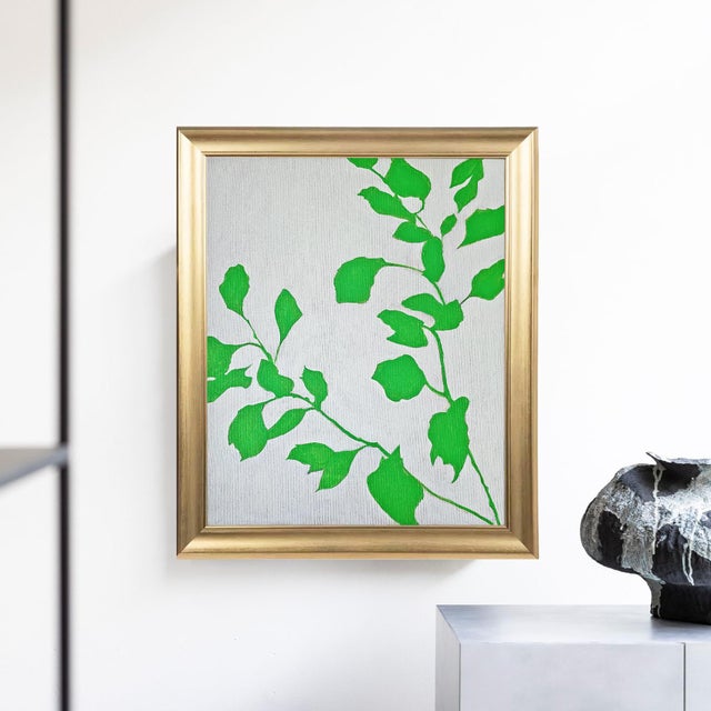 Artist: Tatiana Duperault Medium: Acrylic on board with textured finish Style: Modern, botanical, expressive Size: 19" x...