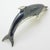 Metal Vintage Italian Handmade Silver 800 Darkened Dolphin Figurine by Saturno, Arezzo, 1980s For Sale - Image 7 of 14