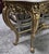 Louis XV Rococo Style Carved Giltwood Console Table with Marble Top, 1940s For Sale - Image 3 of 6