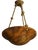 Swedish Grace Alabaster Ceiling Lamp, 1930 For Sale