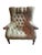 Stickley Stickley Leopold Upholstered Chair and Ottoman Matching Set For Sale - Image 4 of 13