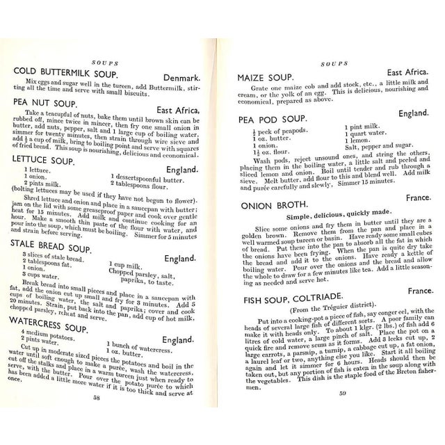 "Food in the Country Home: 500 Tested Recipes From All the World" 1936 For Sale - Image 12 of 12