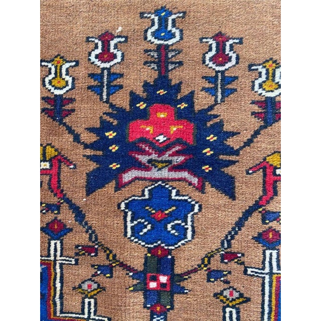 Textile Vintage Turkish Konya Rug, 1950s For Sale - Image 7 of 15