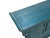 Asian Style Distressed Rustic Teal Blue Low Tv Console Table Cabinet For Sale - Image 13 of 16