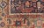 Textile Antique Persian Heriz Rug With All-Over Sub-Geometric Design on a Blue Field For Sale - Image 7 of 16