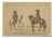 José Rubio Villegas, Dragoon and Kettledrummer, 1861, Lithograph For Sale