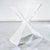 1970s 1970s Vintage Lucite Butterfly Console Base For Sale - Image 5 of 8