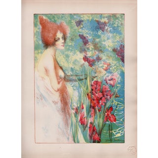 Henri Héran, Fleur de Mai, 1897, Lithograph on Paper For Sale