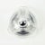 Silver Mid-Century Space Age Glass Wave Flush Mount by Koch & Lowy for Peill & Putzler, Germany, 1970s For Sale - Image 8 of 10