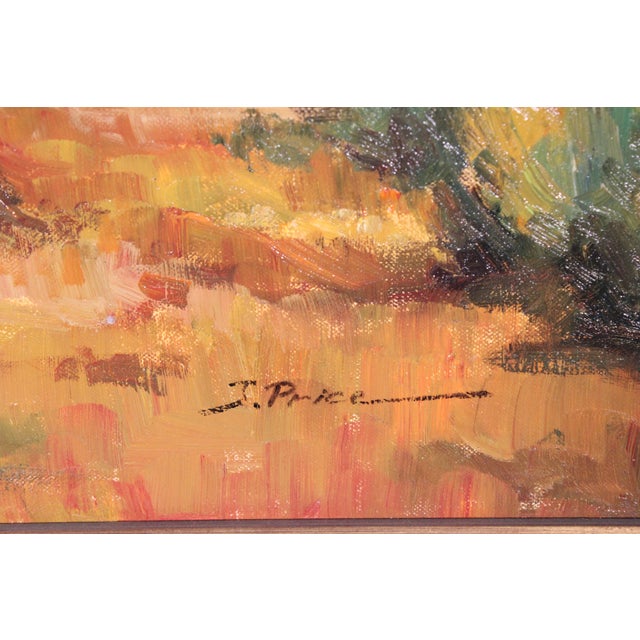 Large Impressionist Painting of the Monterey Coastline Signed Price For Sale - Image 9 of 11
