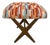 Mid-Century Danish Modern Dux Ottoman - Restored! For Sale