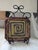 Postmodern Vintage 1980s Karen Howell Studio Art Pottery Square Ceramic Charger Plate For Sale - Image 3 of 8