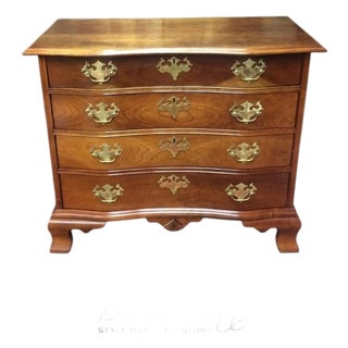 Vintage Bachelor Chest, Four Drawer Chest, Statton Furniture For Sale