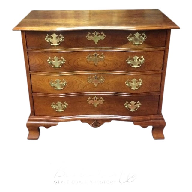 Vintage Bachelor Chest, Four Drawer Chest, Statton Furniture For Sale