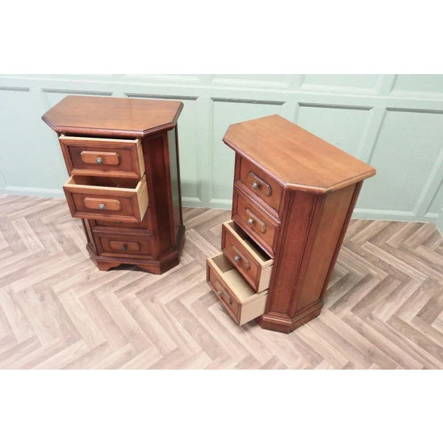 1960s Arts and Crafts Style Nightstands, 1960, Set of 2 For Sale - Image 5 of 8