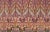 Mid 20th Century Colorful Vintage Turkish Embroidered Flat-Weave With All-Over Tribal Design For Sale - Image 11 of 13