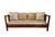Mission Vintage Stickley Arts & Crafts / Mission Harvey Ellis Oak Settle Sofa With Inlays For Sale - Image 3 of 15