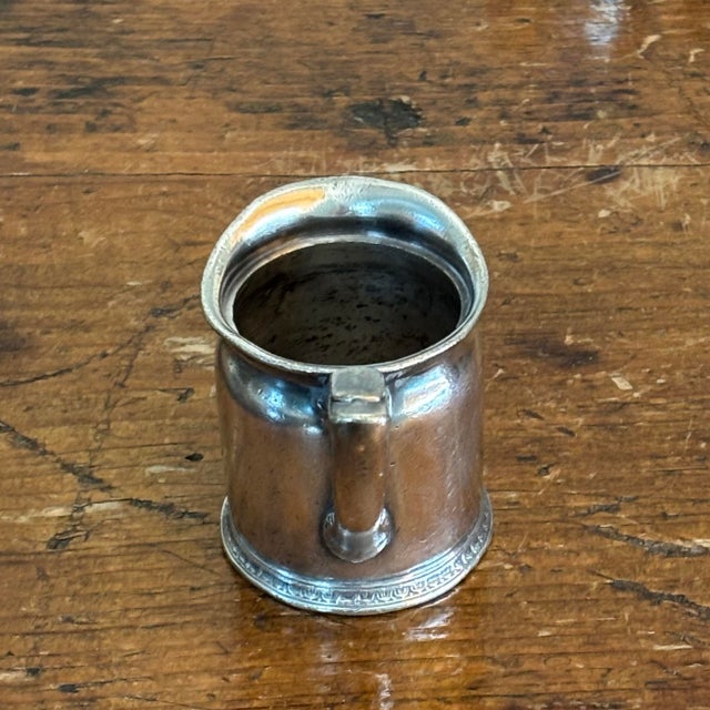 1930s Hotel Silver Creamer “The Roosevelt New York” For Sale In Columbus - Image 6 of 7