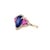 Natural Sapphire Diamond Ring 14k Gold 3.43 TCW Certified, Size 6.5 For Sale - Image 4 of 12