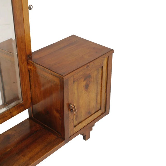 1920s Art Deco Mirrored Cabinet, 1920s For Sale - Image 5 of 11