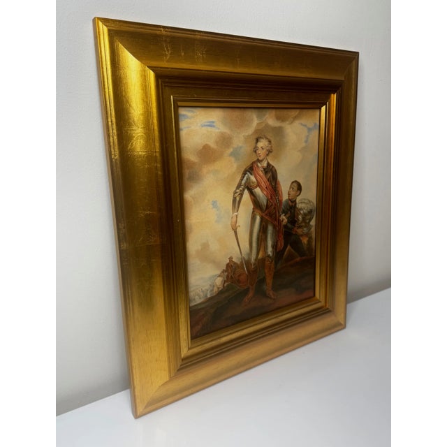 Joshua Reynolds 18th Century Portrait Painting of Charles Stanhope Third Earl of Harrington With Marcus Richard Fitzroy Thomas For Sale - Image 4 of 18