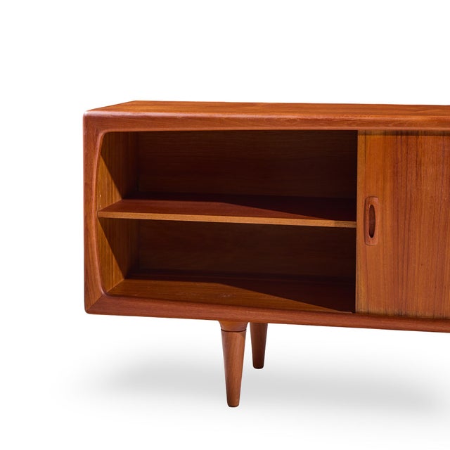 Hp Hansen Mid Century Danish Teak Credenza For Sale - Image 9 of 13