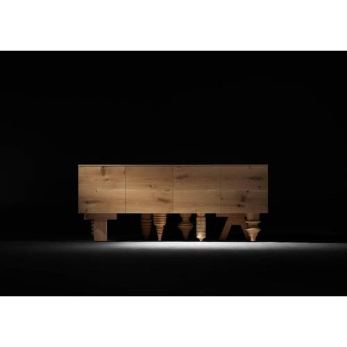 Multileg Walnut Sideboard by Jaime Hayon for BD Barcelona For Sale - Image 4 of 6