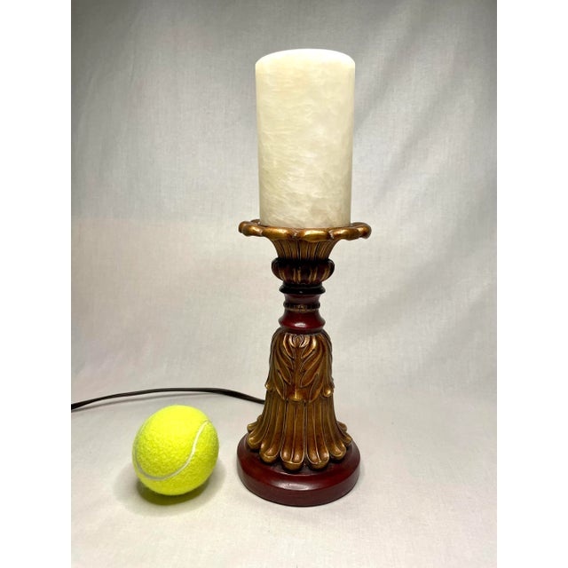 If you love the early 1990's decor or a English Traditional style, then this piece is for you! The base is nicely carved...