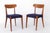 Vintage Danish Teak Chairs, 1960s, Set of 3 For Sale - Image 3 of 12