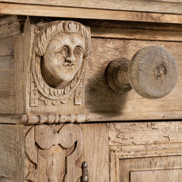 Antique Oak Cabinet For Sale - Image 13 of 13