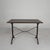 Bistro Table with Oak Top on a Cast Iron Frame, 1930s For Sale - Image 4 of 18