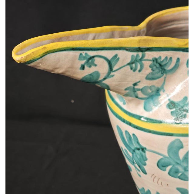 Large Vietri Ceramic Jug, 1970s For Sale - Image 10 of 12