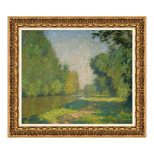 Shady Canyon Framed Art Print