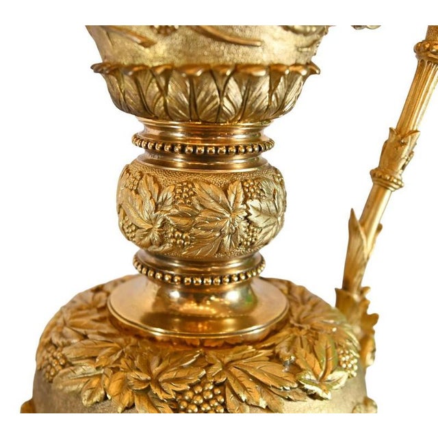 Antique French Gilt Jugs, 1840, Set of 2 For Sale - Image 9 of 18