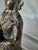 Early 20th Century Vintage Sino-Tibetan Cast Bronze Guardian King or Deity Sculpture on Lotus Base For Sale - Image 5 of 10