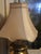 Vintage Brass Hollywood Regency Table Lamp For Sale - Image 4 of 8