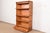 Globe Wernicke Antique Arts & Crafts Oak Four-Stack Barrister Bookcase, Circa 1920s For Sale In South Bend - Image 6 of 14