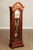 Traditional Late 20th Century Sligh Federal Style Inlaid Mahogany Grandfather Clock For Sale - Image 3 of 12
