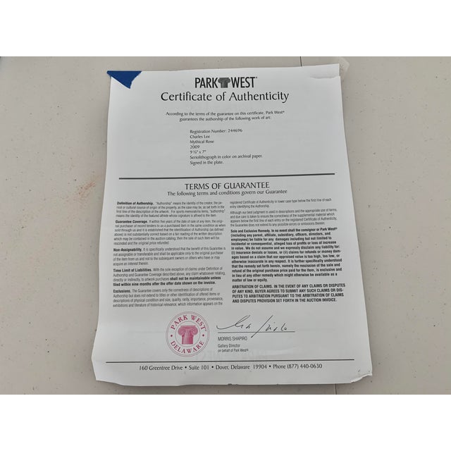 “Mythical Rose” Framed Print by Charles Lee For Sale - Image 9 of 11