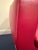B&B Italia Pair of B&b Italia Tulip Chairs in Red Leather For Sale - Image 4 of 9