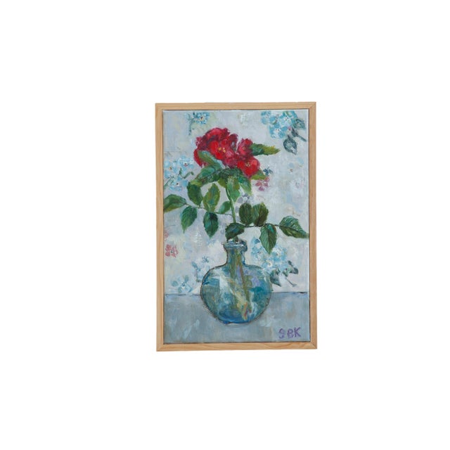 Grace B. Keogh Geranium Painting For Sale In New York - Image 6 of 6