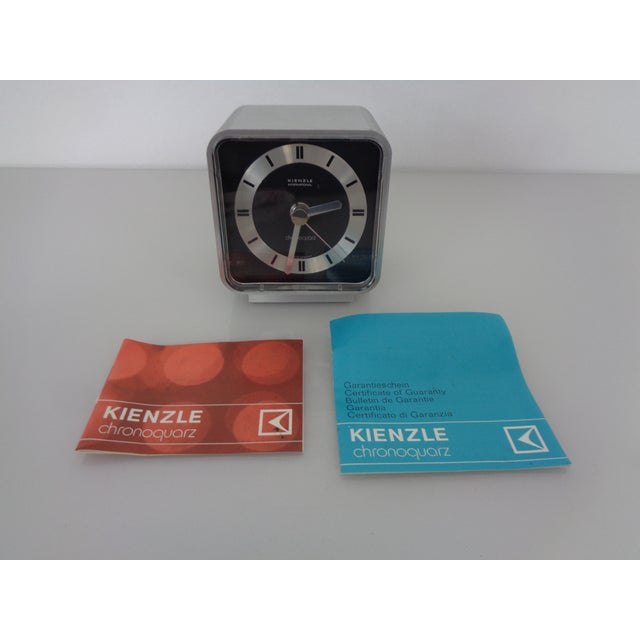 Chronoquarz Table Clock by Kienzle Design for Kienzle International, Germany, 1960s For Sale - Image 14 of 18