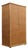 Vintage Bamboo & Rattan Freestanding Wardrobe from Dal Vera, 1970s For Sale