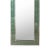 Custom Oversized Rectangular Green Greek Key Mirror For Sale - Image 4 of 4